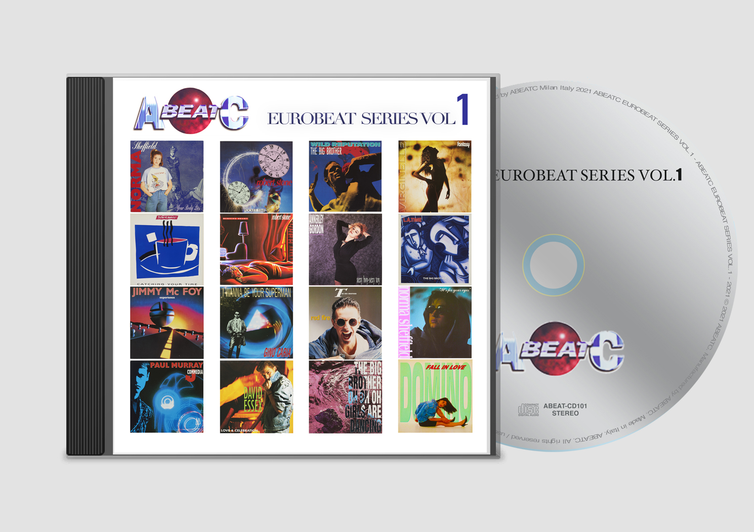 ABEATC Eurobeat Series VOL.1 ABEAT CD101 (Audio CD-R Downloadable)  Dave Rodgers Music